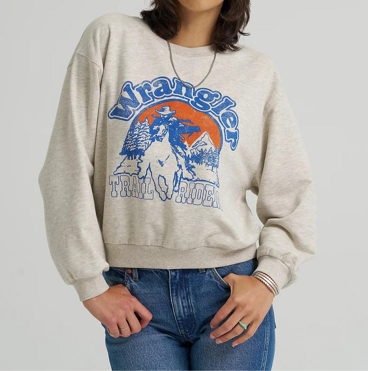 Wrangler Balloon Sleeve Sweatshirt