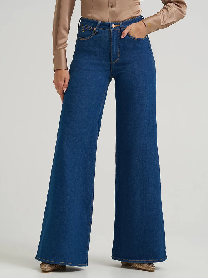 Wrangler x Lainey Wilson Cheeky Wide Leg Jeans