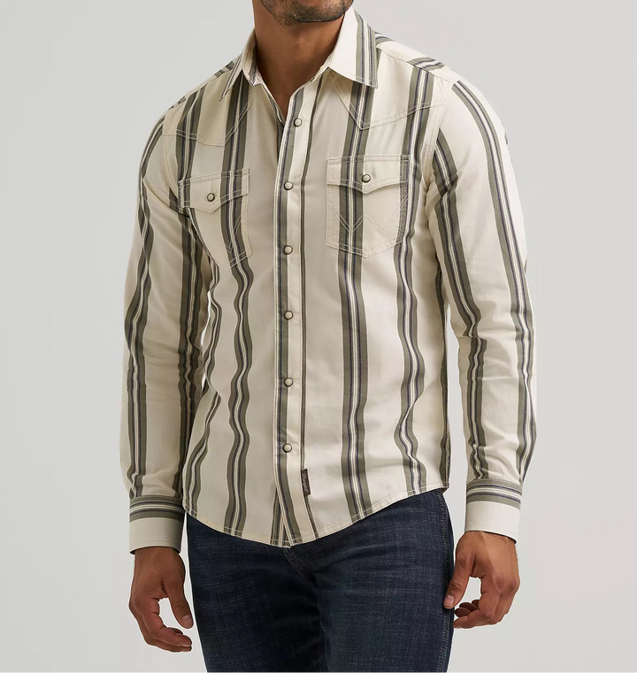 Wrangler Retro Premium LS Snap Shirt