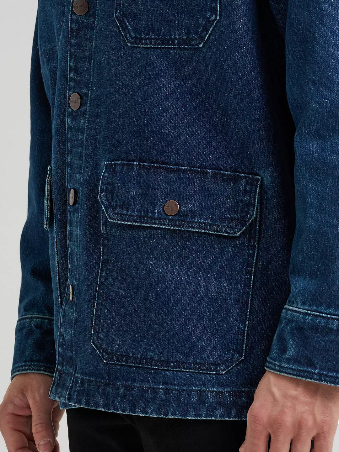 Wrangler Unlined Denim Chore Coat