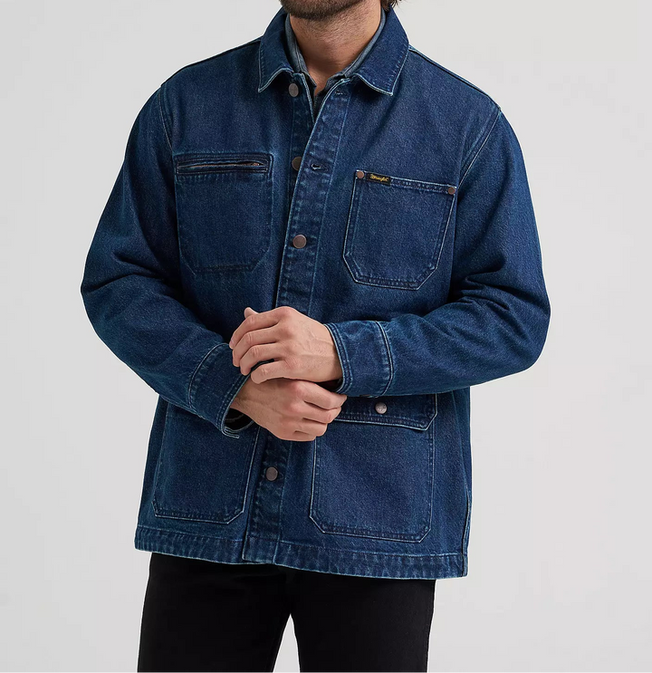 Wrangler Unlined Denim Chore Coat