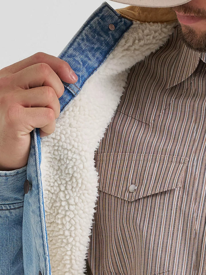 Wrangler Straight Yoke Sherpa Jacket