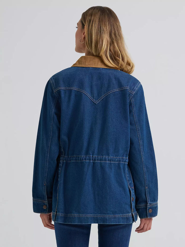Wrangler Denim Cinched Barn Jacket