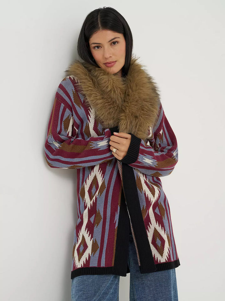 Wrangler x Lainey Wilson Fur Duster
