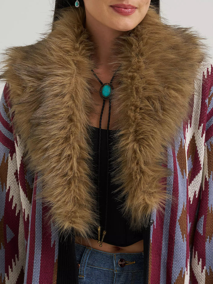 Wrangler x Lainey Wilson Fur Duster