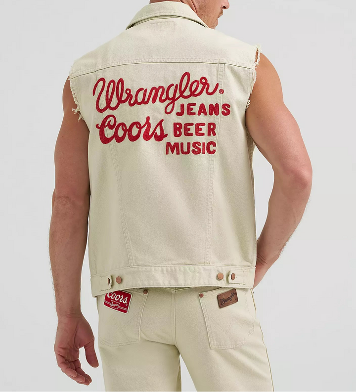 Wrangler x Coors Cut-Off Vest