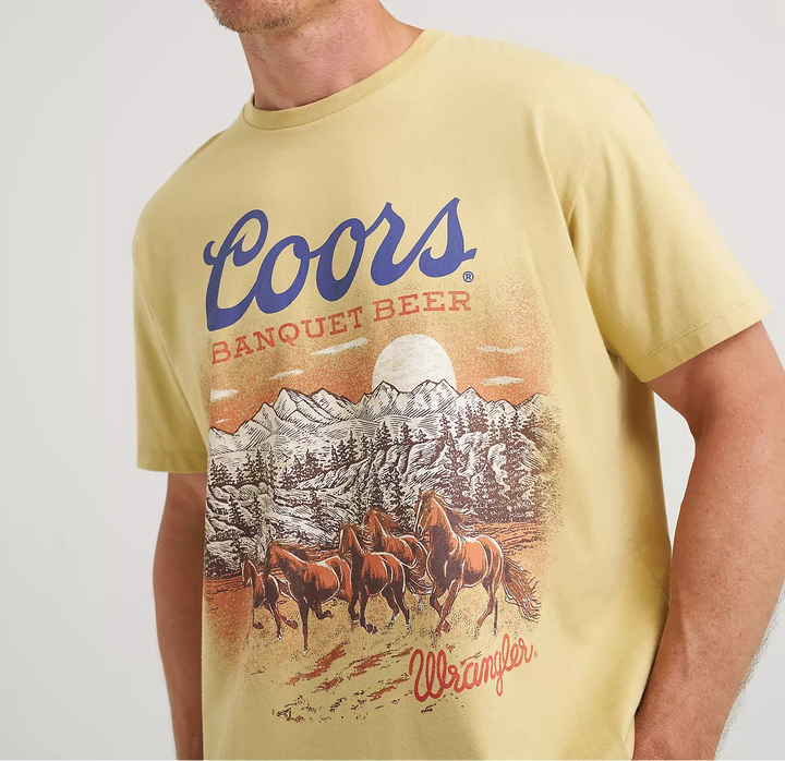 Wrangler x Coors Wild Horses Tee