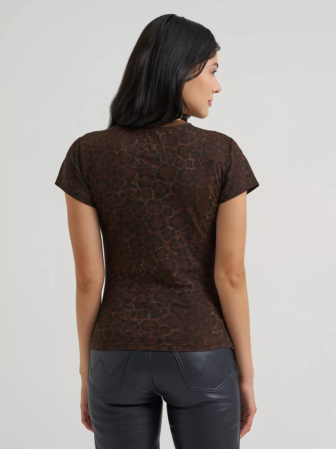 Wrangler x Lainey Wilson Leopard Rodeo Nights Tee
