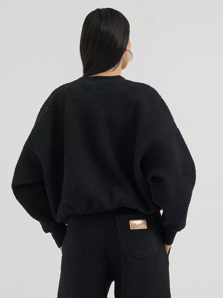 Wrangler x Lainey Wilson Sherpa Sweatshirt