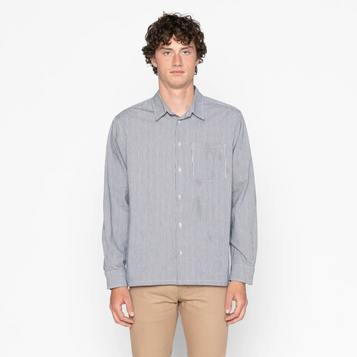 True Shirt - Organic Hickory Indigo