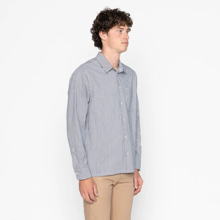 True Shirt - Organic Hickory Indigo