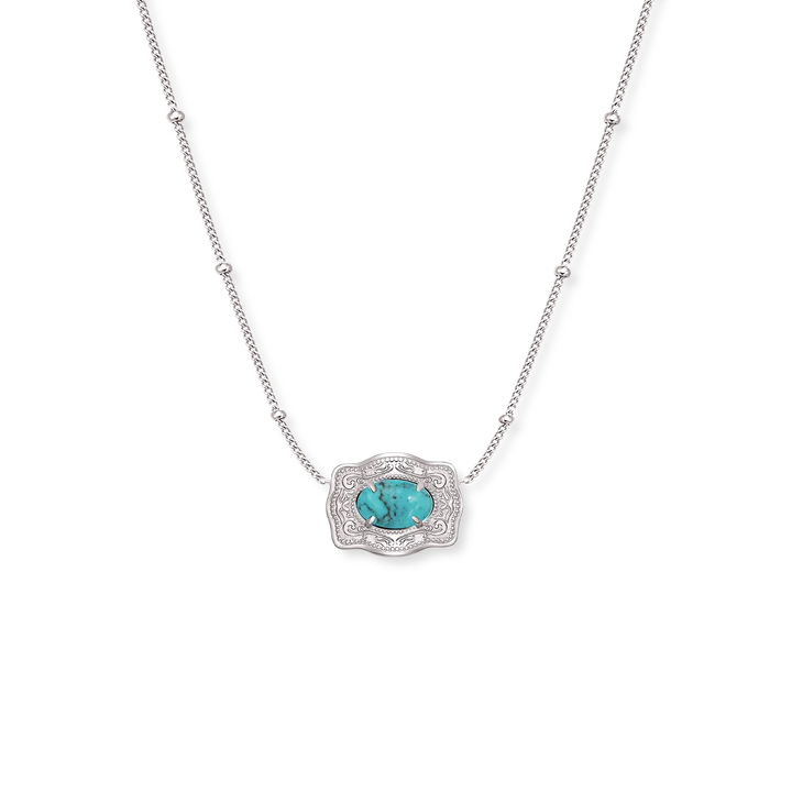 Oasis Ultra Mini Belt Buckle Necklace