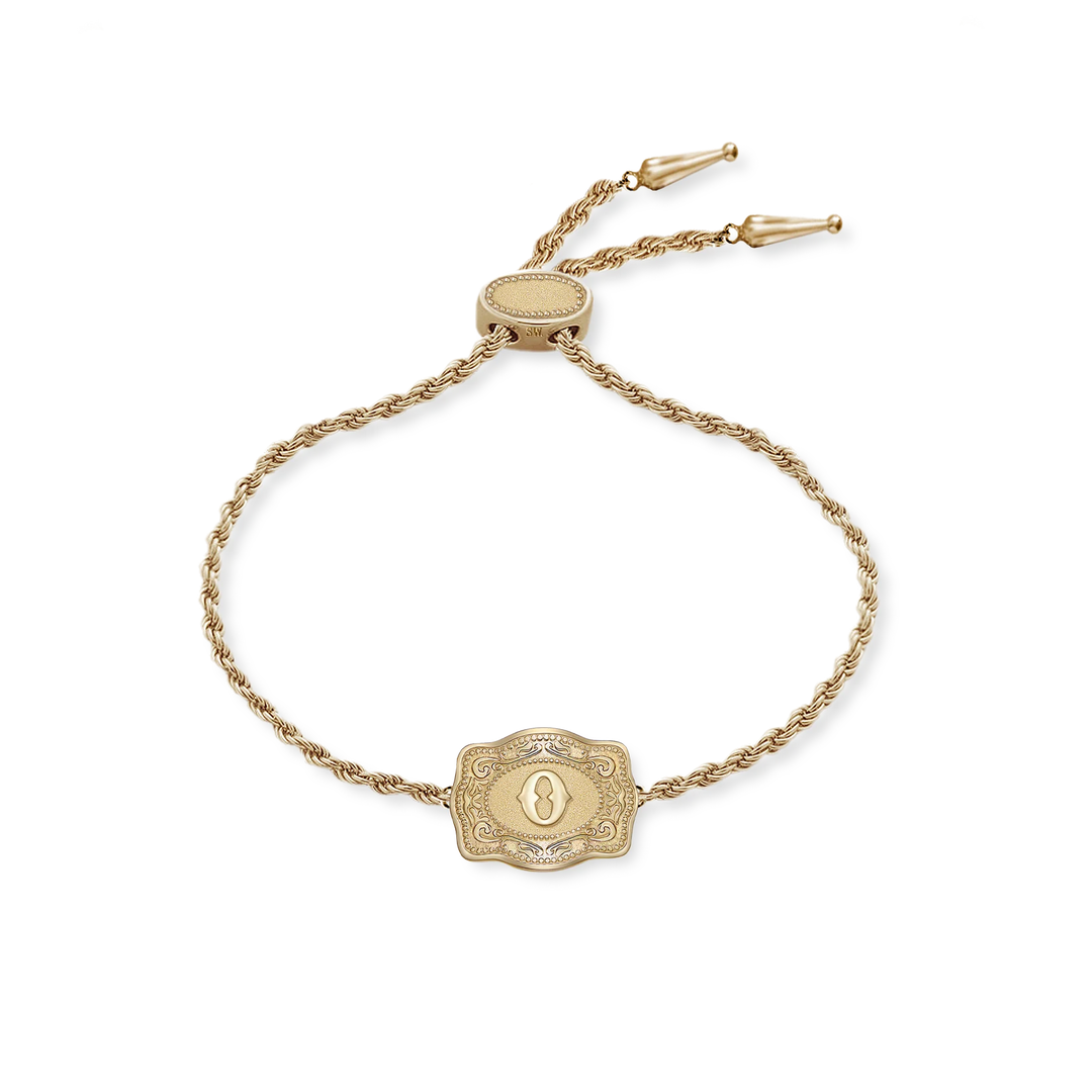 【​限​定​販​売​】 Embossed Initial TYLER – Bracelet Buckle Belt Mini Ultra アクセサリー