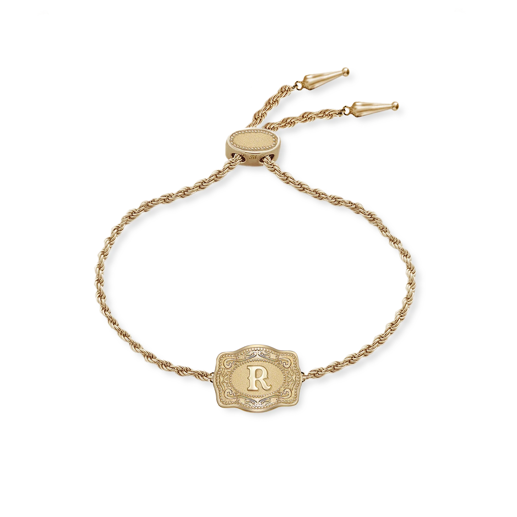 新品正規品  Mini Ultra Initial Embossed Belt TYLER – Bracelet Buckle 小物