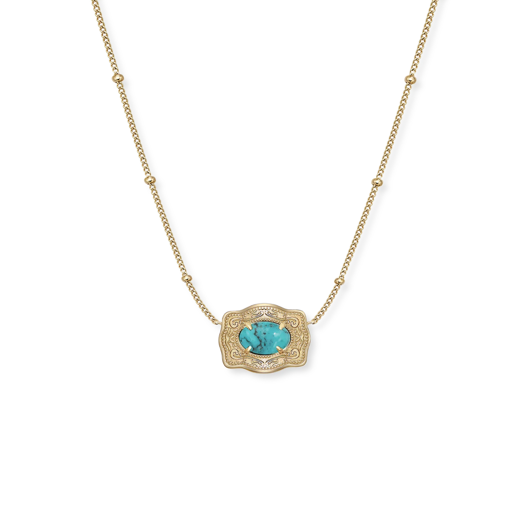 Oasis Ultra Mini Belt Buckle Necklace
