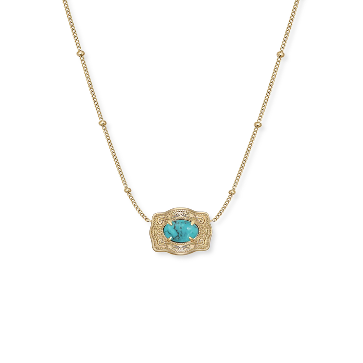 Oasis Ultra Mini Belt Buckle Necklace