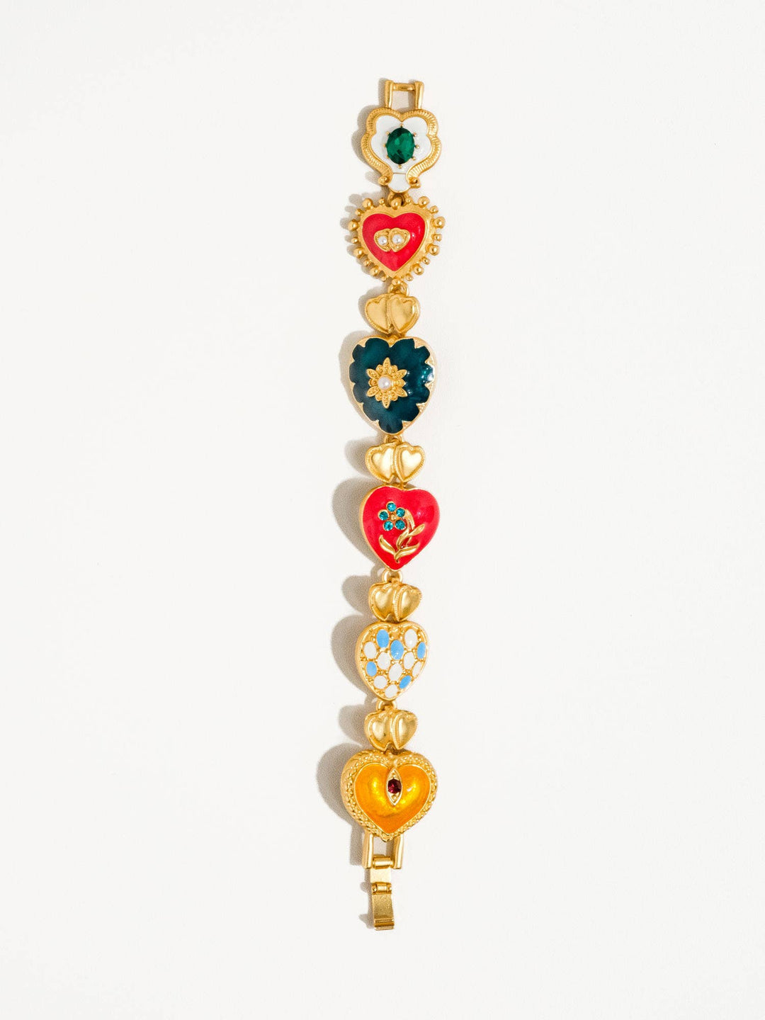 Elysian Baroque Heart Color Bracelet