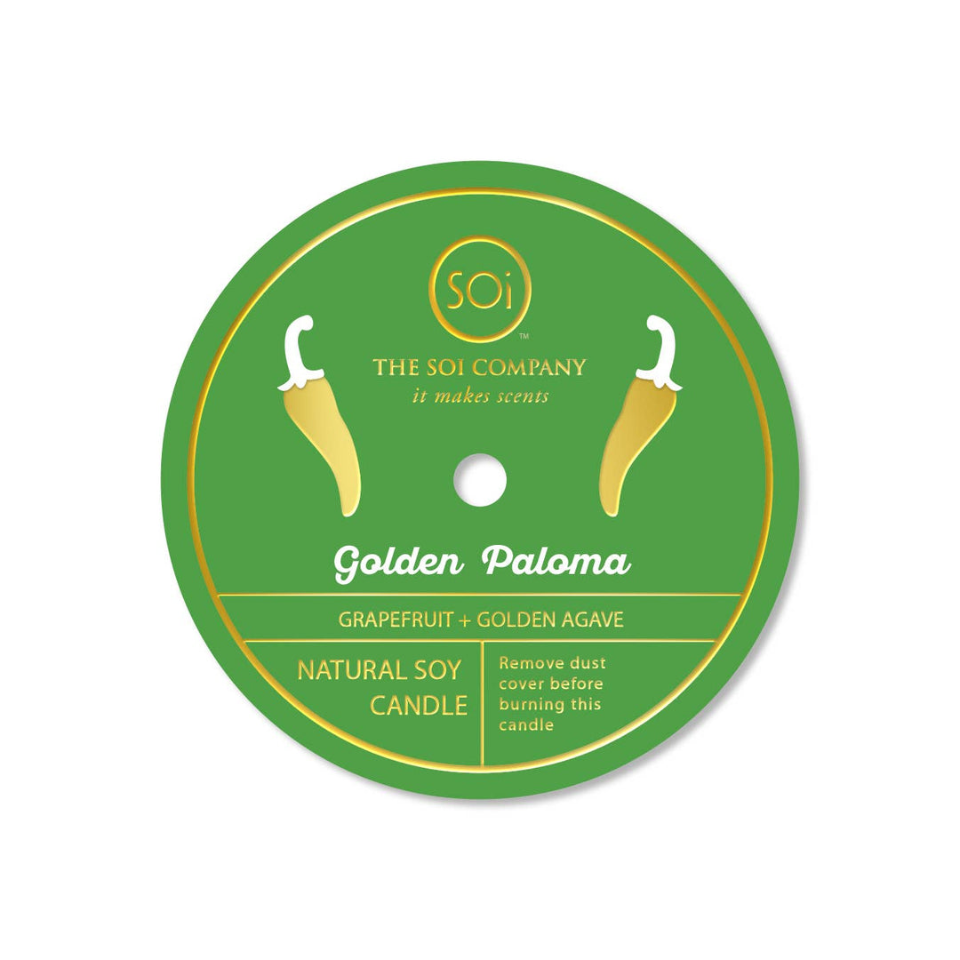 Golden Paloma Confetti Candle