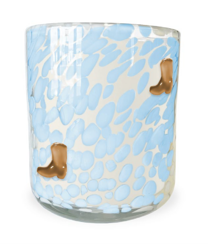 Howdy Cowboy Boot Candle