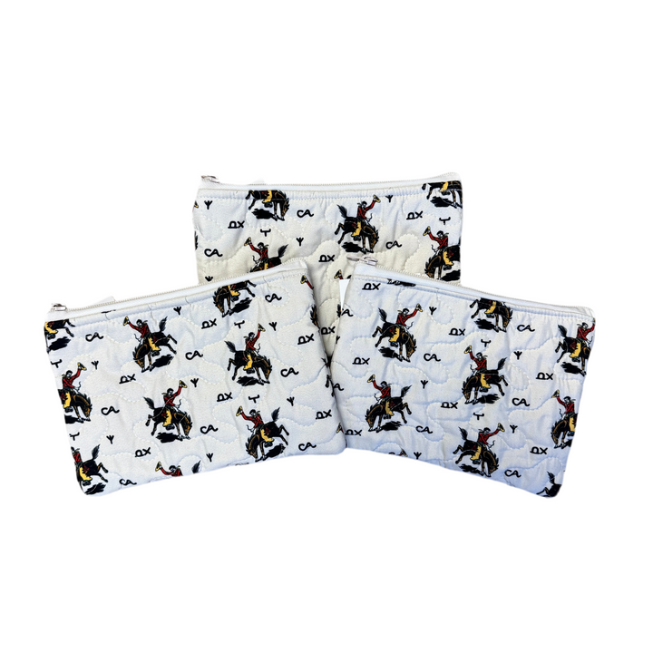 Lazy J Small Cosmetic Bag