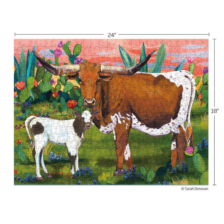 Longhorns Cows Puzzle