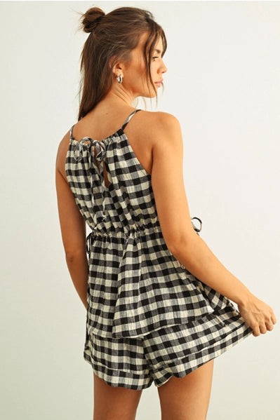 Flore Gingham Shorts