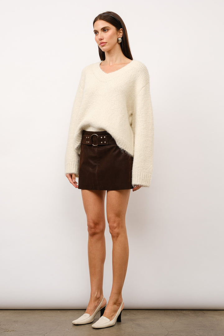 Penelope Fuzzy Oversized Sweater