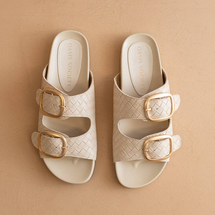 The Desiree Woven Slides