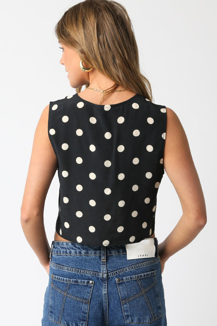 Hayden Polka Dot Top