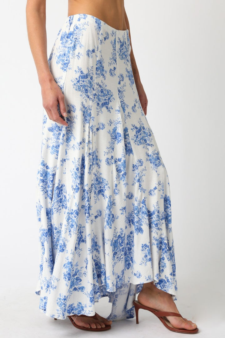 Jade Floral Skirt