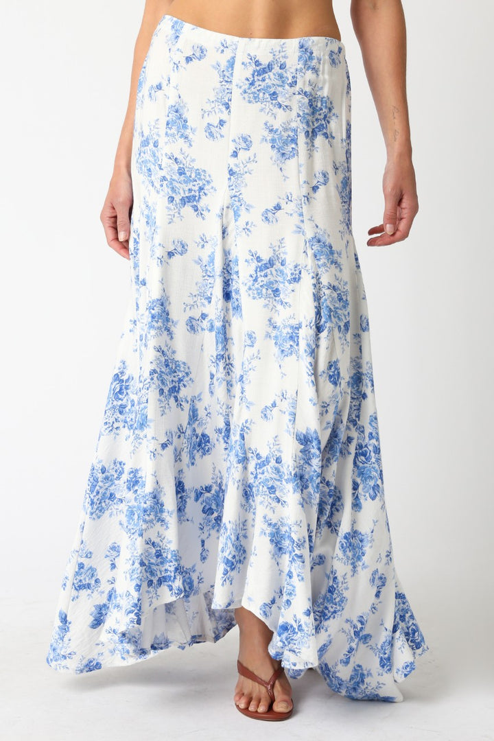 Jade Floral Skirt