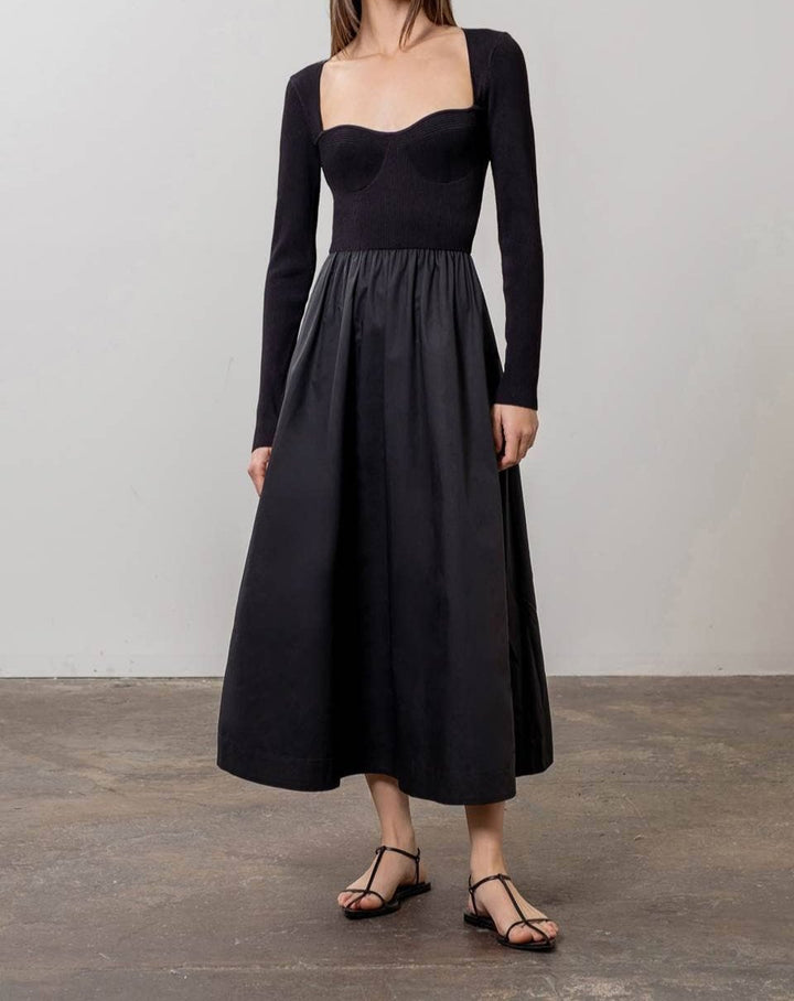 Ellie Sweetheart Midi Dress