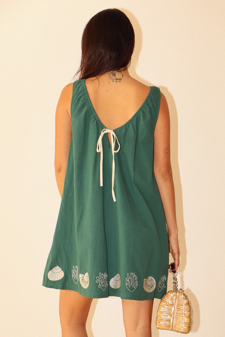 Zoey Tie Front Mini Dress