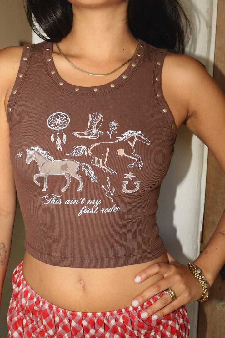 Rodeo Studded Tank