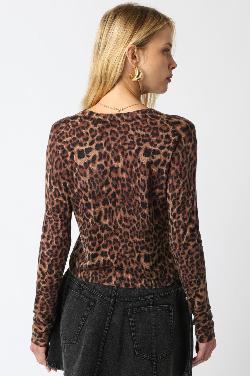Christine Leopard Sweater