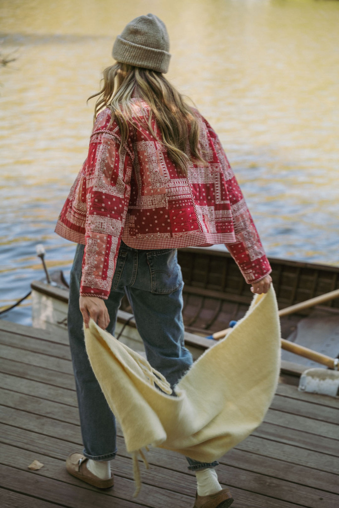 Hannah Bandana Quilted Jacket