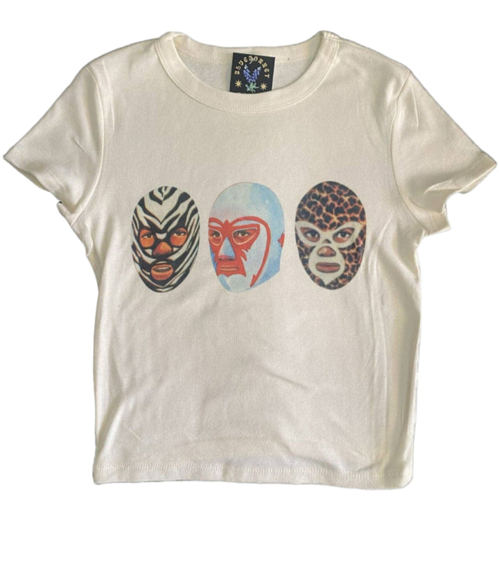 Luchador Cropped Baby Tee