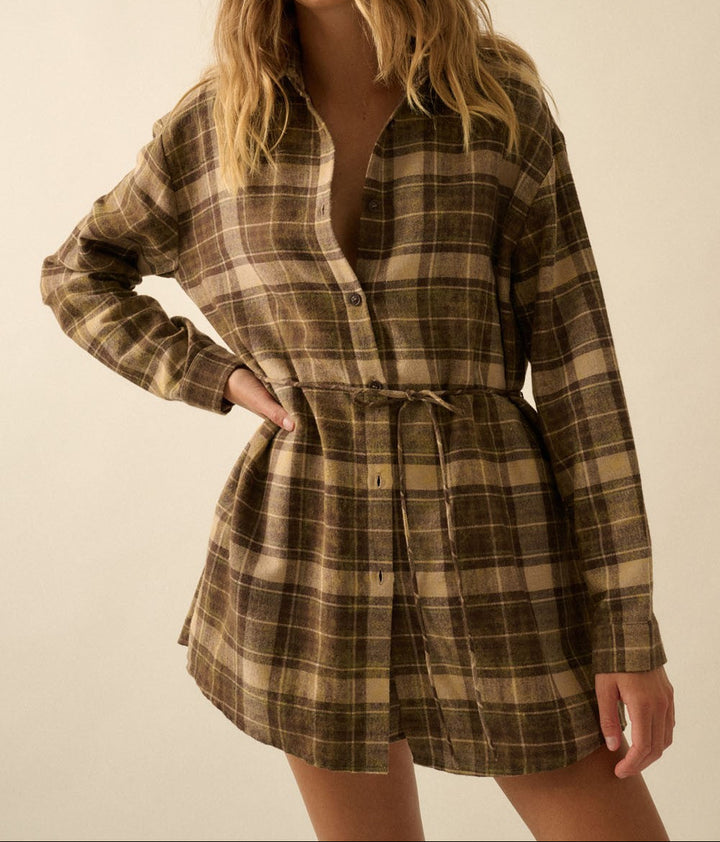Lauren Flannel Romper