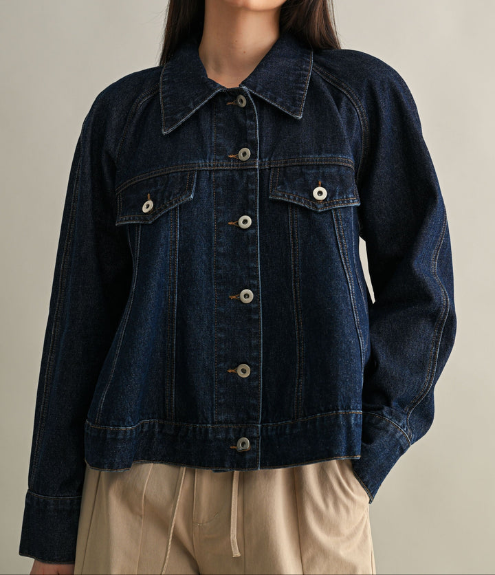 Franny Trapeze Denim Jacket