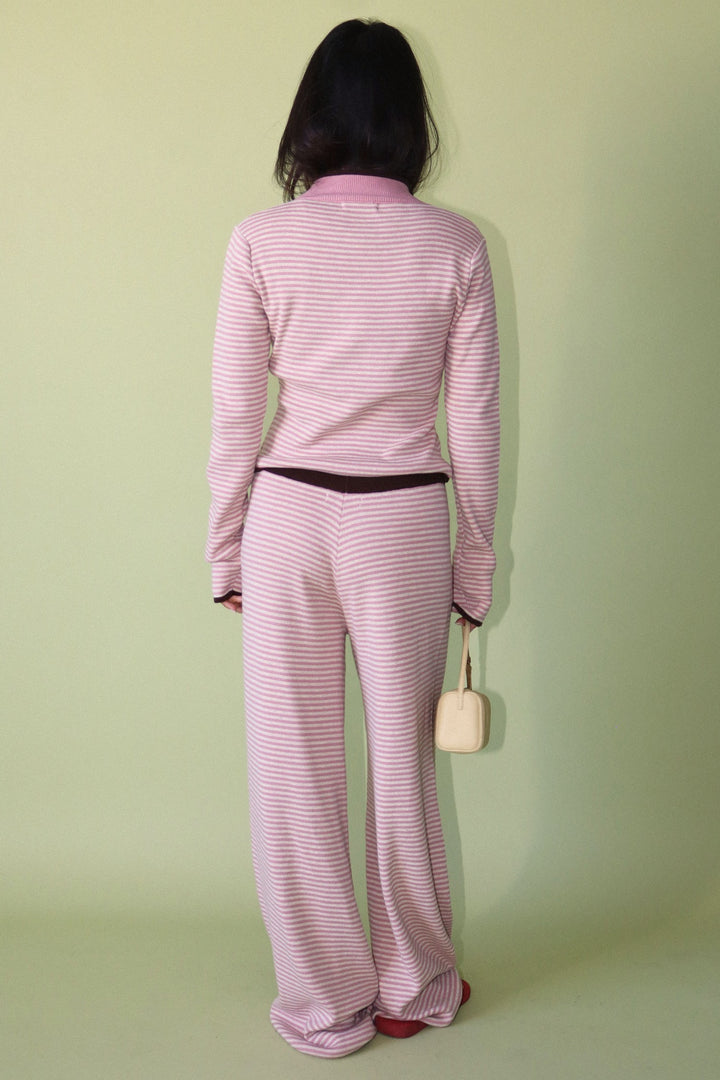 Laila Striped Cardigan