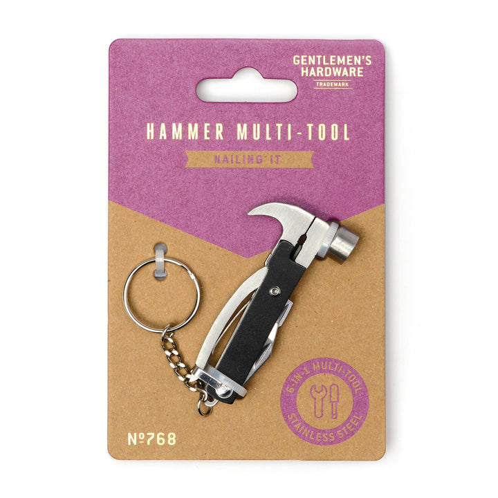Hammer Multi-Tool Keychain