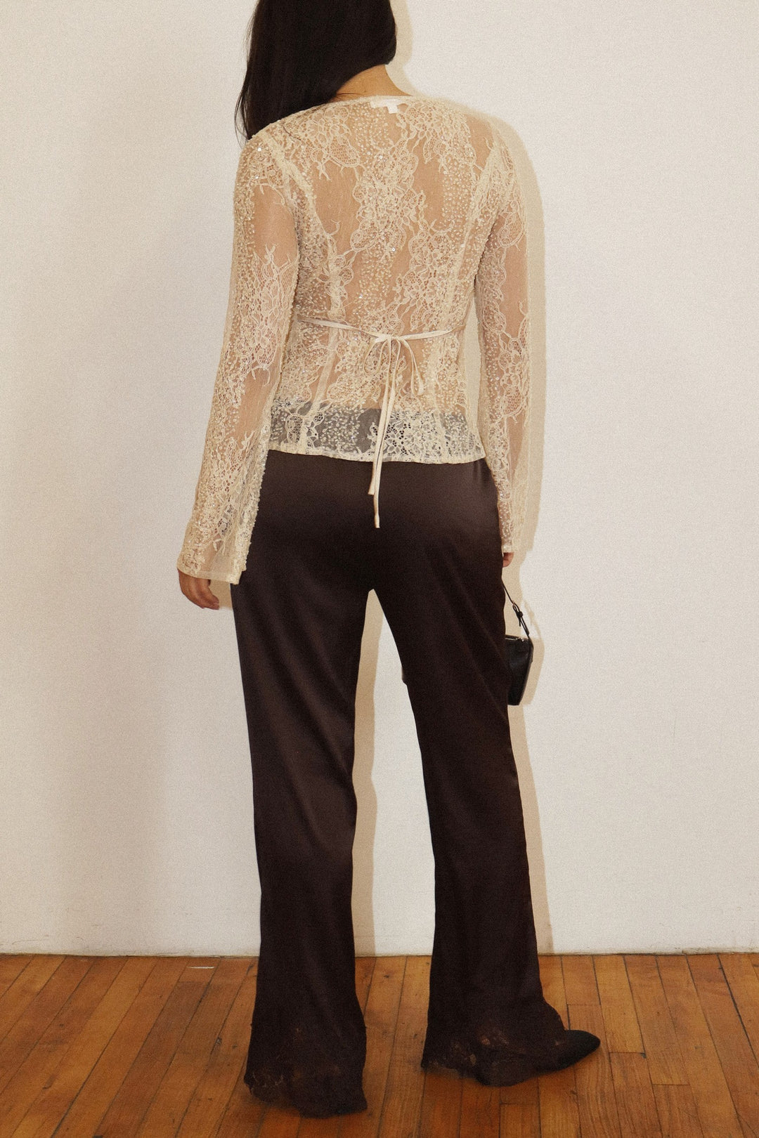 Evania Sequin Lace Top