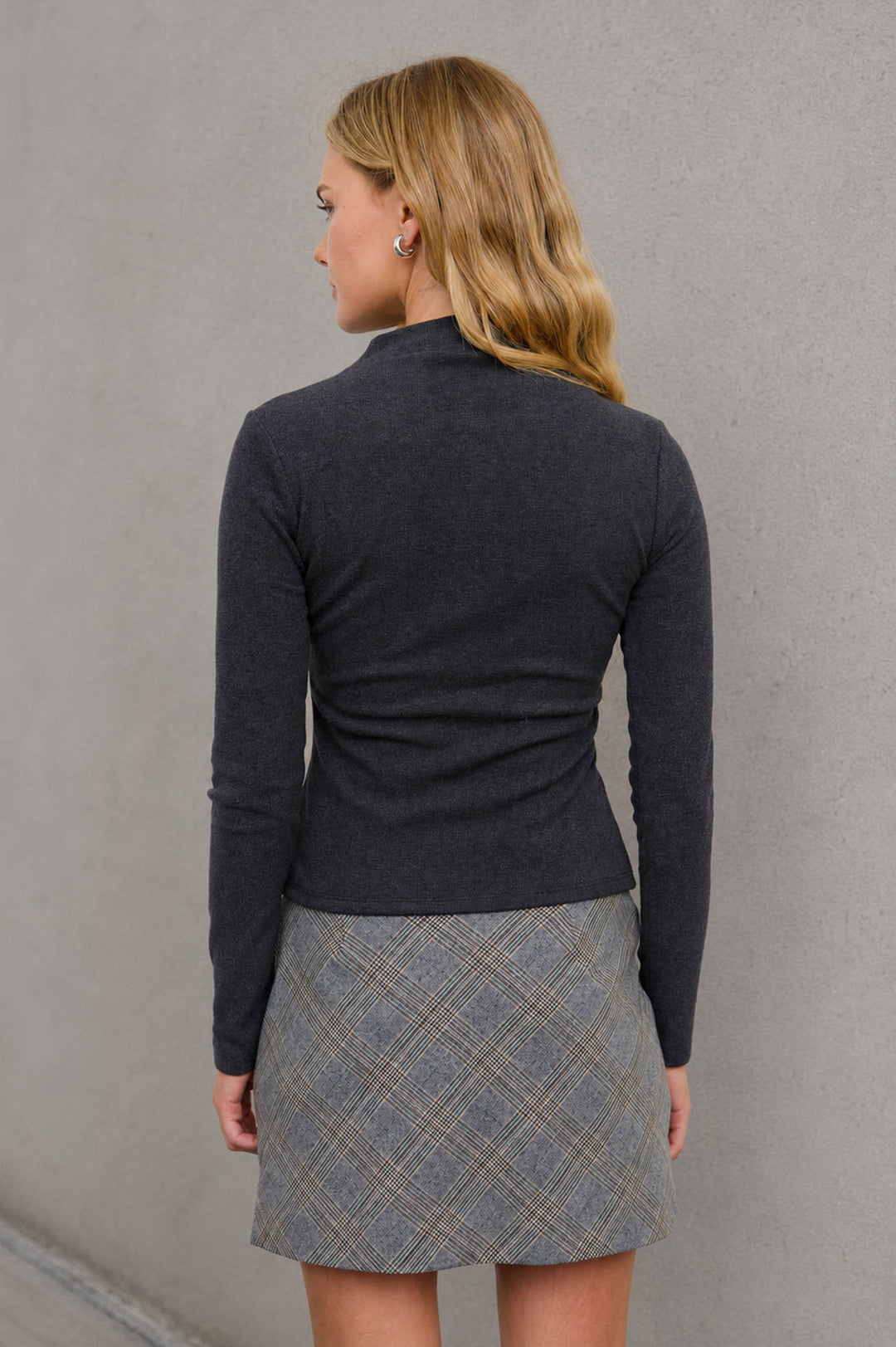 Hadley Mock Neck Knit Top