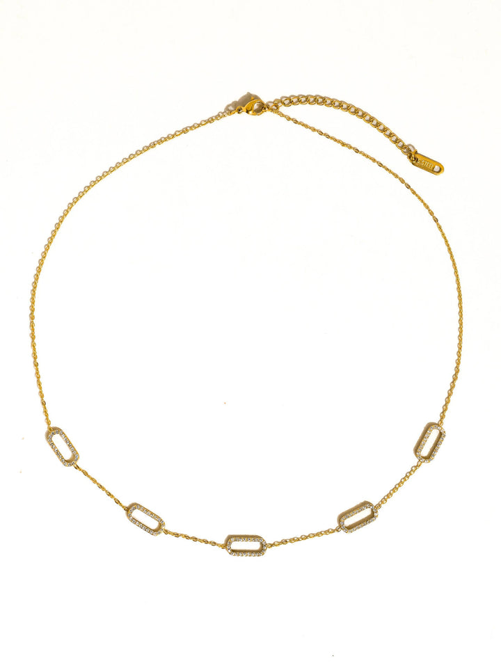 Burnisse Dainty Chain Necklace