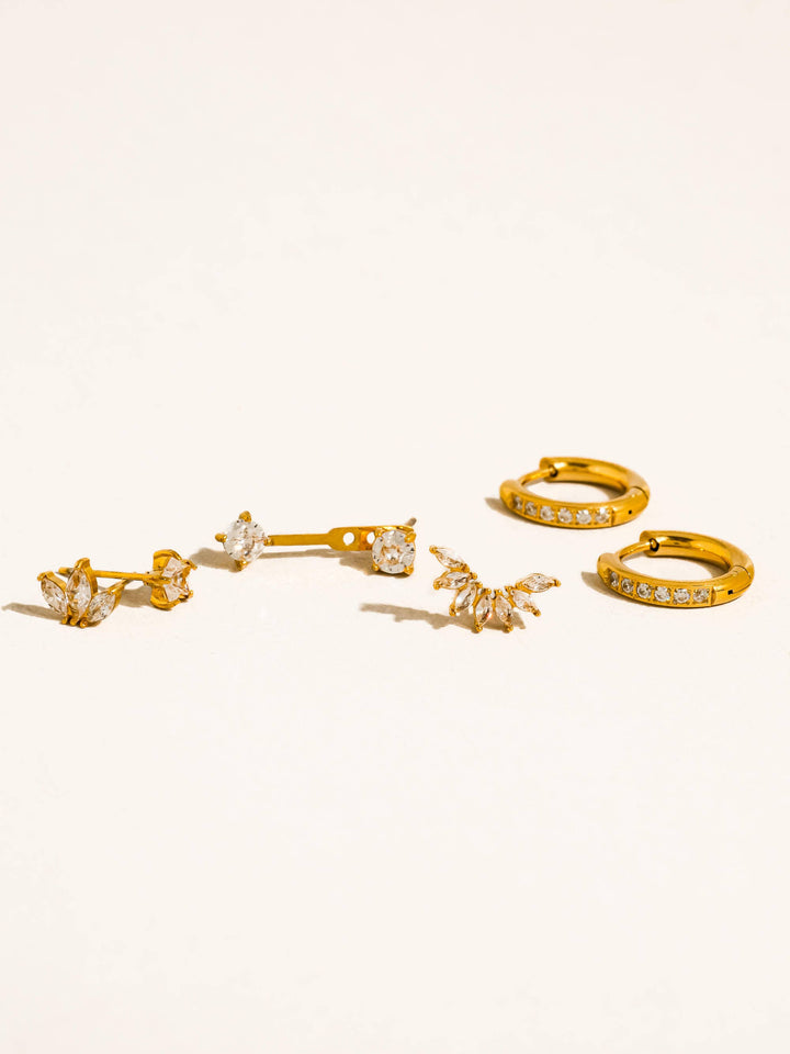 Novaé CZ Mix Earring Set