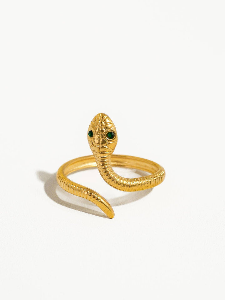 Echidna Adjustable Serpent Ring