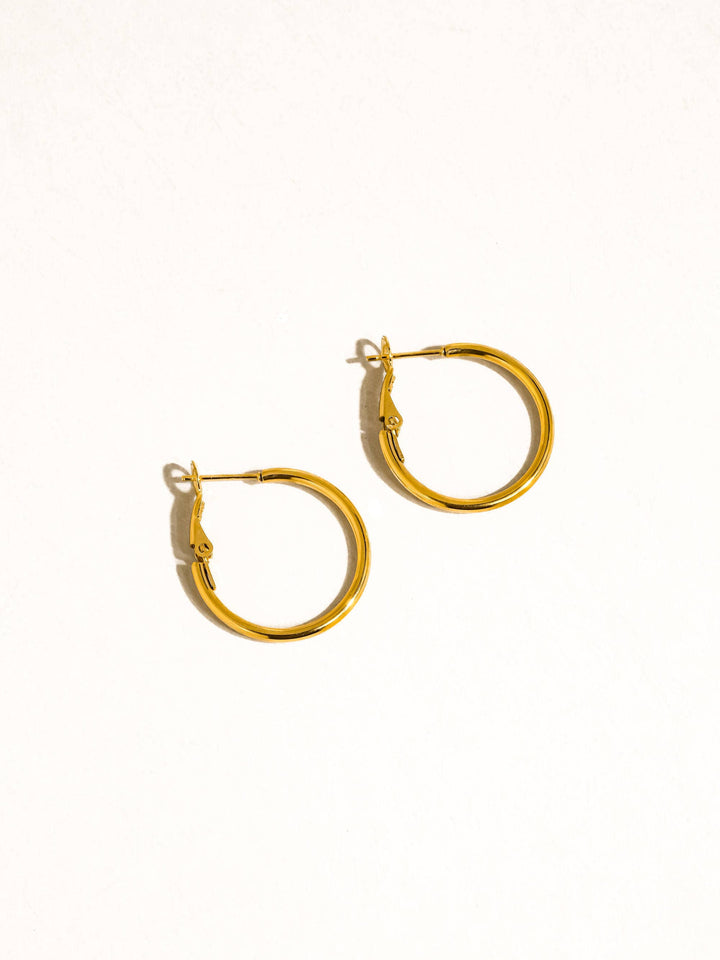 Eska Classic Thin Hoop Earring