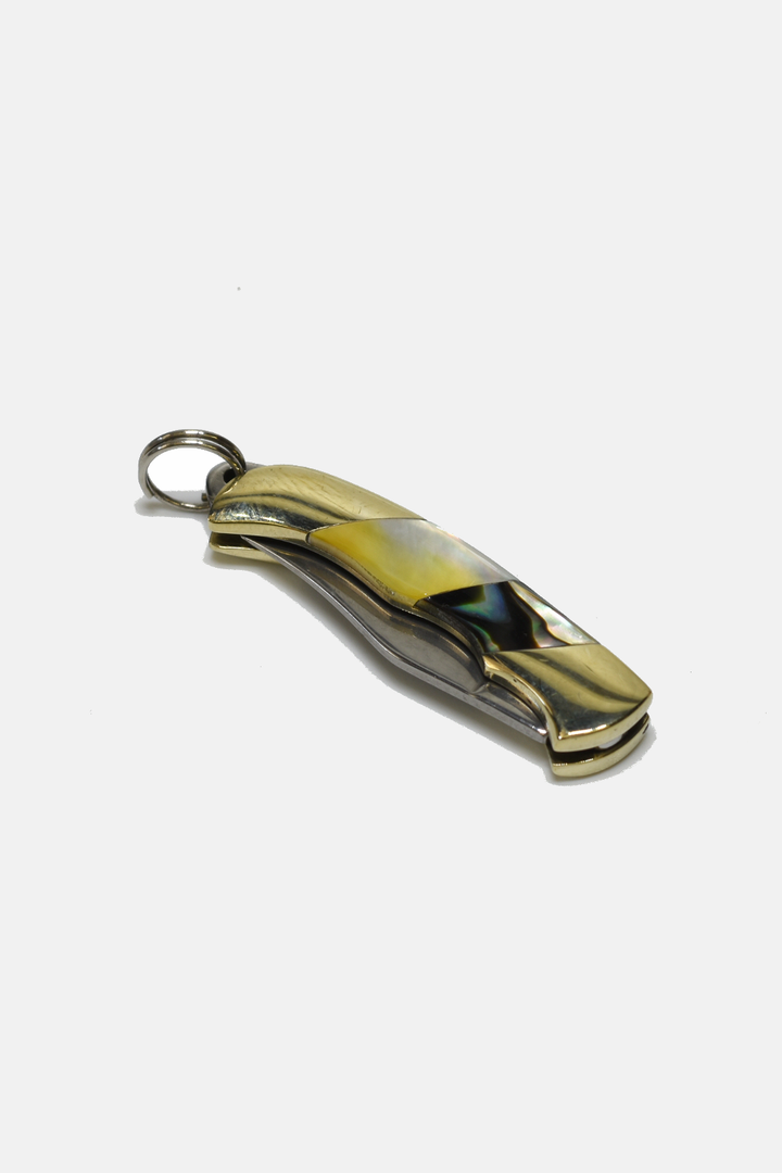 Abalone Mini Inlay Folding Knife