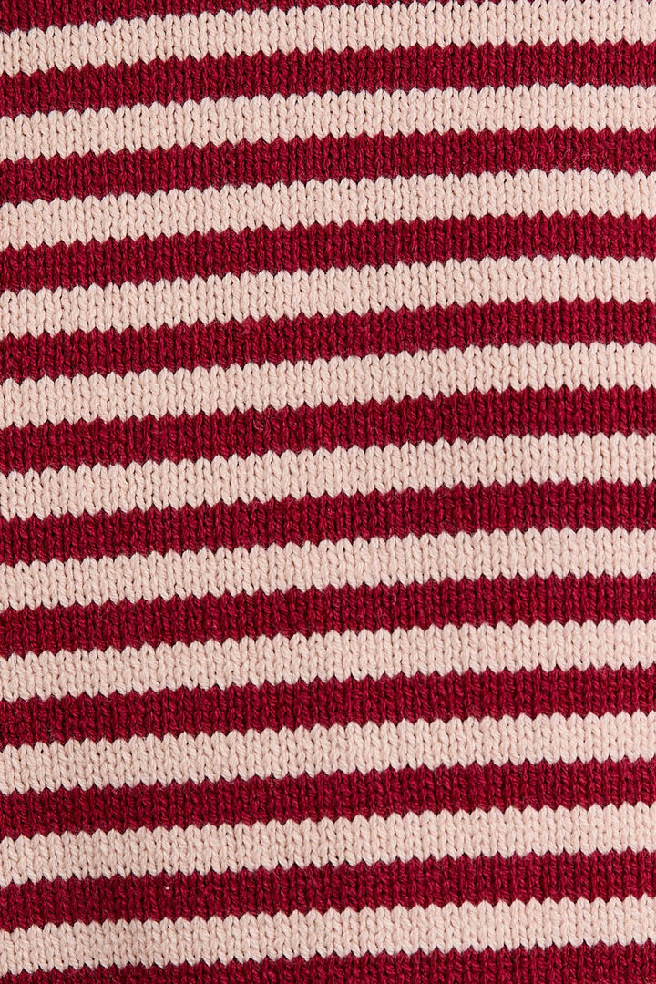 Leslie Striped Crew Sweater