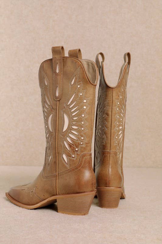 Britney Blues Cowboy Boots